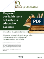 Historia Del Sistema Educativo Resumen