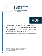 TFG Revisión Teórica El Concepto de Las Organizaciones Saludables y Análisis de Diferentes Modelos.