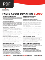 Blood Drive Host Info Packet