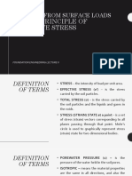 Lec2. Stresses From Surface Loads and The Principle of Effective Stress