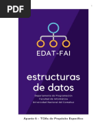 ESTRUCTURA DE DATOS: TDAs Proposito Especifico