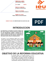 Actividad 4. Reforma Educativa