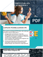 CAPAIAN PEMBELAJARAN IPA-Presentasi