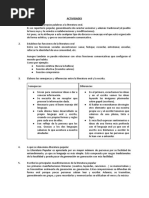 Literatura Oral - Actividad