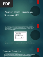 Análisis Corto Circuito en Sistemas SEP