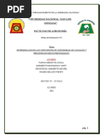 Determinacion de Los Coeficientes de Uniformidad de Caudales y Presiones en Riegos Presurizados