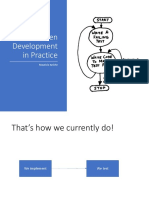 Test-Driven Development in Practice