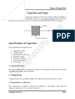 Capacitors and Types