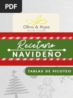 Recetario Navidad - Tablas de Picoteo