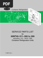 Models 69NT40-511-300 To 399 - Part List