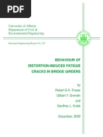 SER235 Design and Evaluation of Steel Bridges For Fatigue and Fracture