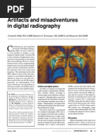 Artifacts and Misadventures in Digital Radiography