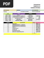 Horario Vc31 y Ligas