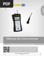 Manual Conductimetro Pce Com 20 v1.0