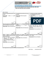 Control de Entrega de Documentos de Finalización Del Año 2022