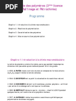 Chimie Des Polymères - Chapitre1 - 3LRP