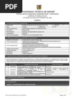 Syllabus Diseño de Proyectos de Investigación