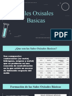 Sales Oxisales Basicas