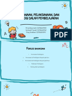 Perencanaan, Pembelajaran, Dan Pemanfaatan Teknologi