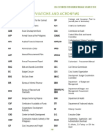 DOH Manual Acronyms