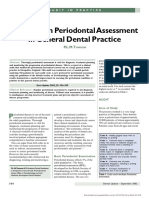 An Audit On Periodontal Assessment in General Dental Practice (Dental Update, Vol. 29, Issue 7) (2002)