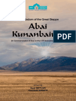 The Wisdom of The Great Steppe Abai Kunanbaiuly