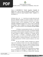 Fallo Zurich Argentina Compañia de Seguros SA