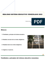 Realidad Sistema Educativo 2022