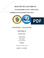 Informe Soldadura Smaw - Aceros Al Carbono