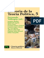 Historia de La Teoria Politica, - Fernando Vallespin