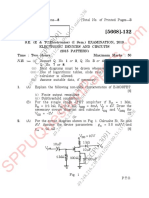 Be - Electronics and Telecommunication Engineering - Semester 3 - 2019 - November - Electronic Devices and Circuits Edc Pattern 2015