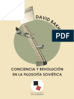 Bakhurst, David Conciencia y Revolución en La Filosofía Soviética