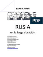 Samir Amin - Rusia en La Larga Duración 2015