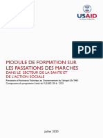 Module de Formation - Passation Des Marches