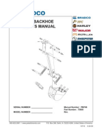 485 Backhoe Operator and Parts Manual