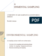 5.0 Overview of Air Sampling