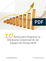 10 Áreas para Disparar La Eficiencia Comercial de Un Equipo de Ventas B2B