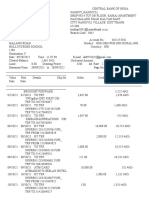 Bank Statement