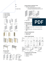 Doors and Openings Building Tech Notes 