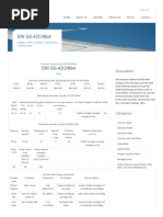 DIN GS-42CrMo4 Datasheet, GS-42CrMo4 Chemical Composition, GS-42CrMo4 Mechanical Properties