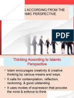 Thinking in Islamic Perspective