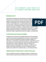 9 Herramientas para La Optimización y Mejora Continua de Los Sistemas de Gestión de Seguridad y Salud Laboral