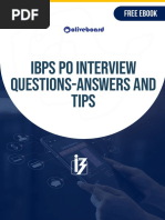 Ibps Po Interview