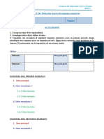 L6 - Redacción de Párrafo (Esquema Numérico)