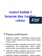 Analisis Vektor