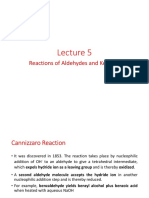 Lecture 5 Reactions of Aldehydes and Ketones.