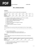 Statistique Descriptive TD