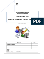 Lab 11 - Gestión de Fecha y Hora en Python Boza - Collanque