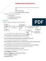 Td1: Modélisation Conceptuelle: Notions de Cours