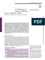 Diabetes (15. Manejo de La Diabetes en El Embarazo - Estándares de Atención Médica en La Diabetes - 2022)